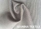 Jacquard à la mode réutilisé de rayures à nervures texturisées de tissu de vêtements de bain tricoté par double