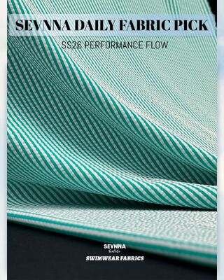 Tissu de maillot de bain recyclé respirant à séchage rapide de 180 g/m² pour la production de maillots de bain durables