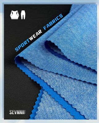 Tissu Repreve Haute Respirabilité Séchage Rapide Protection UV pour Maillots de Bain et Vêtements de Sport