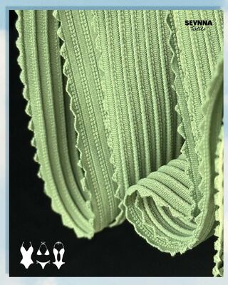 Tissu double maille 210 g/m² avec style jacquard et élasthanne en nylon recyclé pour vêtements durables