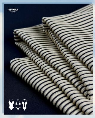 Tissu Double Maille Tricoté Largeur 140cm Textile Confortable et Durable Idéal pour Vêtements de Tous les Jours, Vêtements de Sport et Décoration d'Intérieur