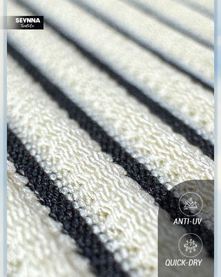 Tissu Double Maille Tricoté Largeur 140cm Textile Confortable et Durable Idéal pour Vêtements de Tous les Jours, Vêtements de Sport et Décoration d'Intérieur