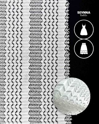 Tissu de maillot de bain recyclé rayé pour adultes, matériau durable pour la production de maillots de bain écologiques et performances durables