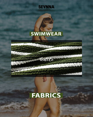 Tissu recyclé pour maillots de bain lavable en machine, largeur 120 cm, écologique, textile doux, parfait pour les maillots de bain et les vêtements d'été