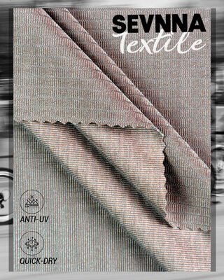 Tissus de course extensibles dans 4 directions UPF 50+ lavables en machine pour vêtements durables et confortables