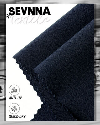 Tissu Lycra à haute élasticité et étirement avec protection UV anti-humidité et confort léger pour les vêtements d'activité