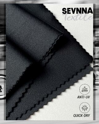 Tissu Lycra extensible à haute élasticité avec évacuation de l'humidité et protection UV pour vêtements de sport