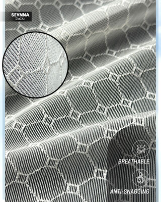 168 cm de largeur Tissu de maillot de bain recyclé respirant avec 72% de nylon SD recyclé et 28% de spandex pour les maillots de bain durables