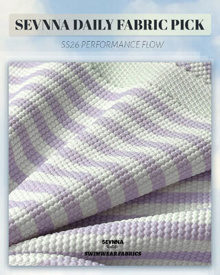 Tissu de maillot de bain recyclé conçu pour résister à l'eau salée au chlore et à l'exposition au soleil tout en préservant le confort et l'étirement