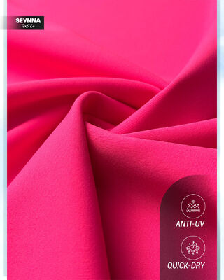 152cm Width Polyester Spandex Fabric with High Elasticity and Customized Color for Activewear and Swimwear