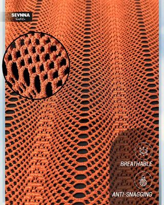 Tissu en nylon recyclé de 150 g/m² avec tricot circulaire et largeur de 140 cm pour des vêtements durables
