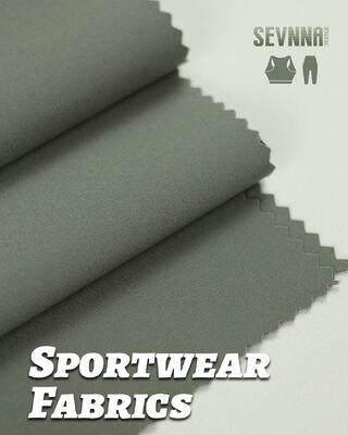 87% Nylon 13% Spandex Tissus de course avec UPF 50+ et maille respirante pour textiles athlétiques