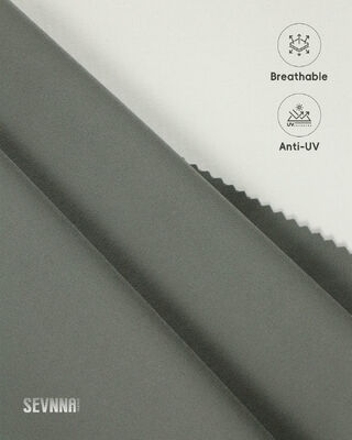 87% Nylon 13% Spandex Tissus de course avec UPF 50+ et maille respirante pour textiles athlétiques