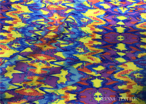 Pleine nuance mate de polyester d'Elastan de yoga d'usage de microfibre sensible micro de tissu