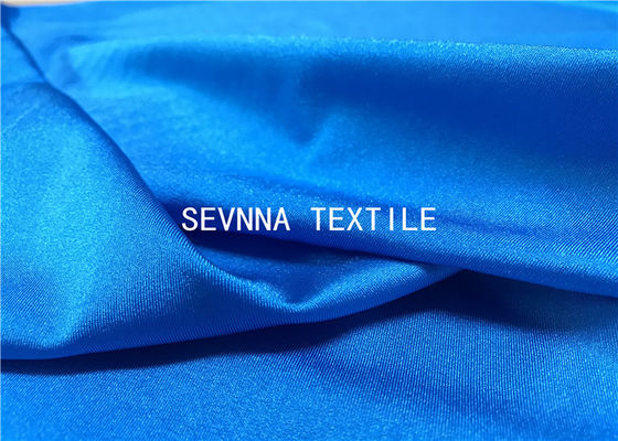 Le séchage rapide bleu a réutilisé le poids de la largeur 340GSM du tissu 152CM de vêtements de bain
