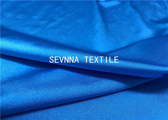 Le séchage rapide bleu a réutilisé le poids de la largeur 340GSM du tissu 152CM de vêtements de bain
