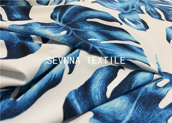 Tissu en nylon de Repreve d'impression acide tricoté par trame étirant la mode morale écologique d'anti odeur