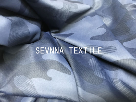82% de polyester réprévé + 18% de tissu de soutien-gorge sportif en spandex