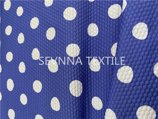Séchage rapide de résistance de Dot Recycled Swimwear Fabric Chlorine de polka