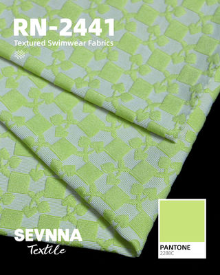 Tissu 340 g/m² 92 % polyester recyclé + 8 % élasthanne Polyester recyclé RN-2441