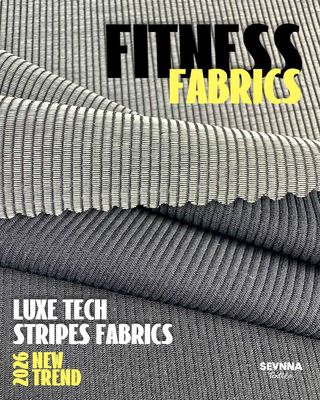 Vêtements de sport Tissu spandex en polyester à haute étirement