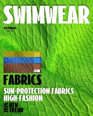 135 cm de largeur Tissu en nylon recyclé vert écologique et durable