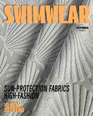 Des vêtements de bain recyclés à rayures