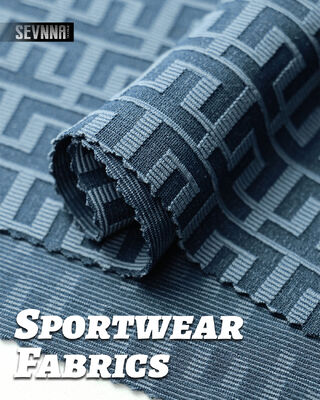 Tissu double maille haute densité, poids 380 g/m², largeur 135 cm, pour vêtements écologiques d'été/automne