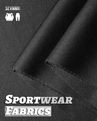 Fabrics fonctionnels Tissus de performance de 190 gm de poids 163 cm de largeur et 55% de polyester recyclé SD + 44% de composition SORONA