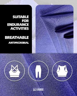Tissus de course conçus pour offrir un confort supérieur et un contrôle de l'humidité pour les vêtements de sport et d'entraînement professionnels