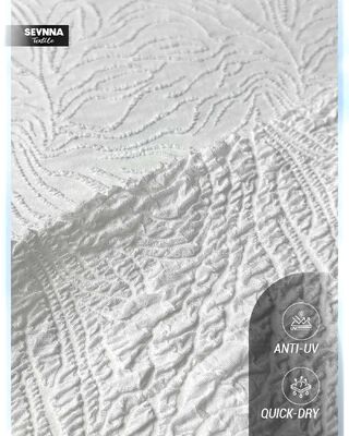 Tissu de maillot de bain recyclé lavable en machine Matériau durable offrant confort et durabilité pour les applications de maillot de bain