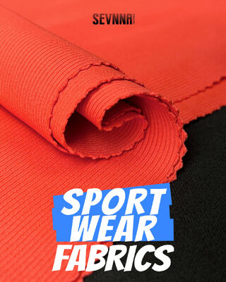 Tissu en nylon et spandex sur commande, matériau extensible en nylon 85, 15 en spandex, idéal pour les leggings, les vêtements de sport et les vêtements de fitness