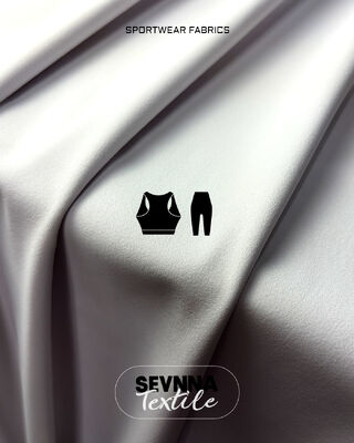 Tissu en polyester recyclable lavable en machine, matériau polyvalent et écologique pour l'industrie textile. Délai de livraison : 10 à 15 jours