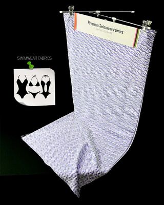 Tissu de maillot de bain recyclé pour hommes avec 58% de polyester recyclé, 33% de nylon, 9% d'élasthanne pour des lignes de maillots de bain durables