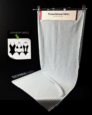Matière en nylon recyclé et upcyclé Repreve, tissu durable et longue durée, largeur 120 cm, textile écologique parfait