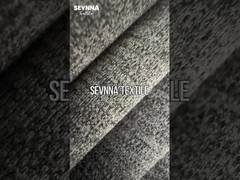 83%Polyester CDP 17% Spandex Détails du matériau Tissu double tricoté pour le tricot