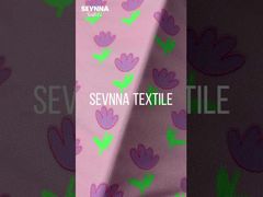 Tissu double maille de 152cm de large pour vêtements de sport recyclés 87% Nylon recyclé 13% Spandex