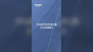 Tissu de vêtements de sport recyclé respirant et à séchage rapide
