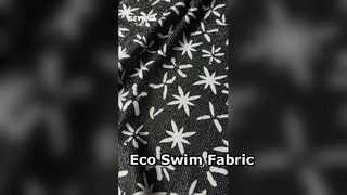 Tissu de maillot de bain écologique recyclé et durable