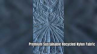 Tissu en nylon recyclé de qualité supérieure pour des vêtements de sport durables