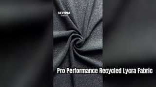 High Performance Recycled Lycra Fabric for Activewear