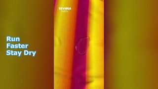 180 grammes de tissus de course à pied avec technologie antiodore et maille respirante pour vêtements de sport de haute performance