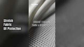 Tissu de protection UV extensible