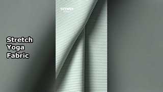 Tissu de yoga haut de gamme pour vêtements de sport