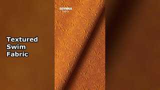 Tissu de bain texturé 300 g/m² hautement extensible